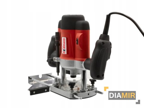 FREZARKA GÓRNOWRZECIONOWA 2000W 6/8mm 52mm + FREZY DO DREWNA 12el. 8mm do frezarki WALIZKA