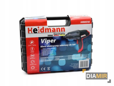 Klucz Udarowy 800Nm 2000W elektryczny