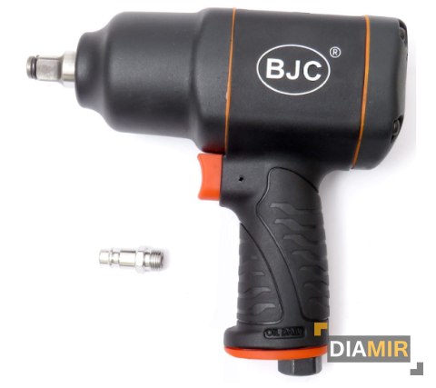 KLUCZ PNEUMATYCZNY BJC UDAROWY NISKOCIŚNIENIOWY 1550 Nm do kół MOCNY 1/2 "