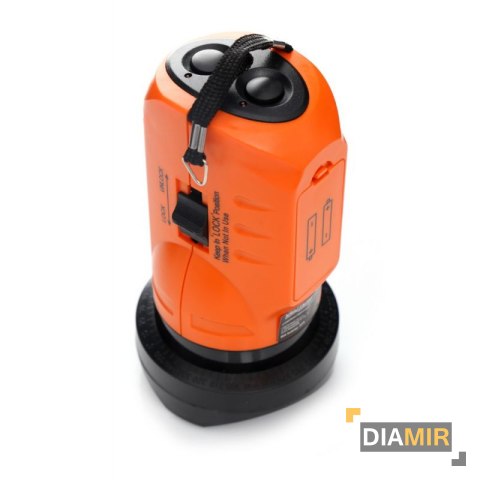 Laser samopoziomujący, Poziomica + statyw