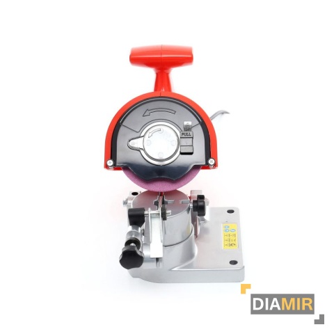 Elektryczna OSTRZAŁKA DO ŁAŃCUCHÓW 760W 2 x TARCZA metal podstawa