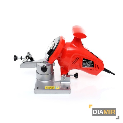 Elektryczna OSTRZAŁKA DO ŁAŃCUCHÓW 760W 2 x TARCZA metal podstawa