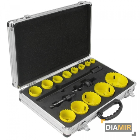 Otwornice do metalu 17 elementów