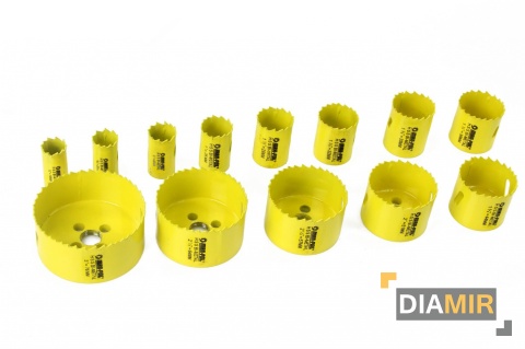 Otwornice do metalu 17 elementów