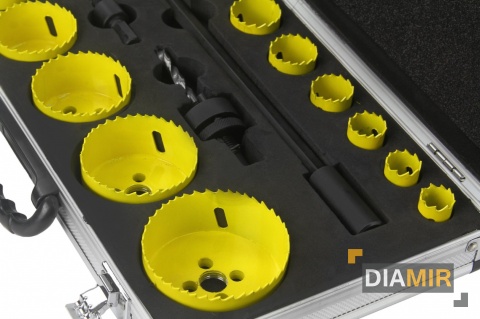 Otwornice do metalu 17 elementów