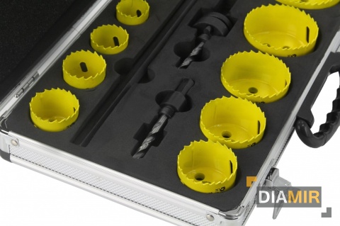 Otwornice do metalu 17 elementów