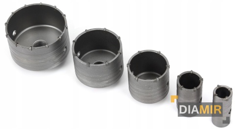 Zestaw OTWORNICE koronki do betonu SDS+ MAX 9el.