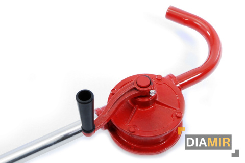 POMPA POMPKA RĘCZNA do paliwa oleju NA KORBĘ korbowa 60L/min 2,5cm