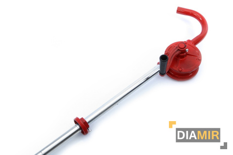 POMPA POMPKA RĘCZNA do paliwa oleju NA KORBĘ korbowa 60L/min 2,5cm