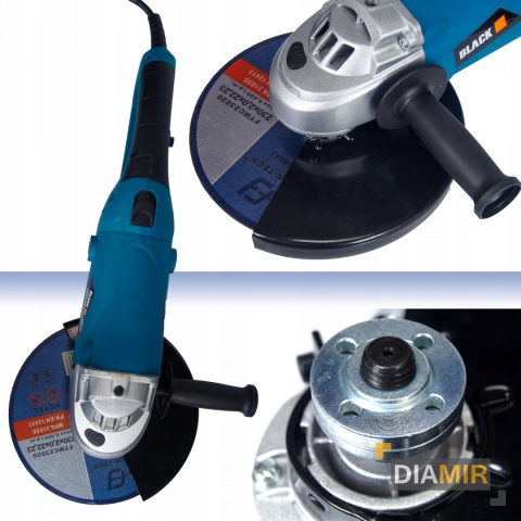 Szlifierka kątowa 2000W 230mm Black