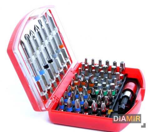 Zestaw bitów 56el do wkrętarki