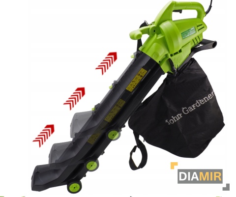 DMUCHAWA odkurzacz do LIŚCI z rozdrabniaczem 3300W 45L