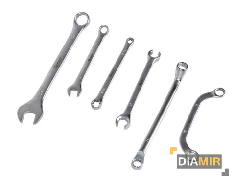 KLUCZE 47el Płasko-oczkowe PROFESIONALNE