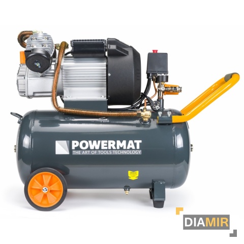 Kompresor olejowy 50L - Dwutłokowy 3KM