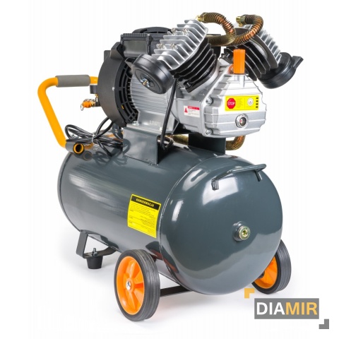 Kompresor olejowy 50L - Dwutłokowy 3KM