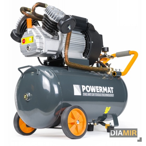 Kompresor olejowy 50L - Dwutłokowy 3KM