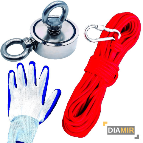 Magnes neodymowy 140KG - górny, boczny zaczep