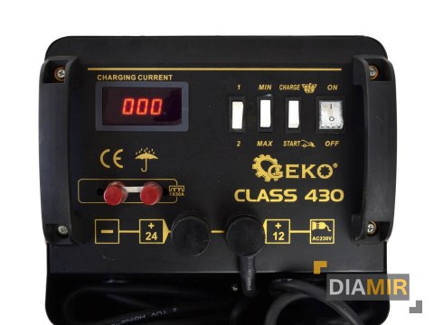 Prostownik z ROZRUCHEM CLASS 430 12/24V