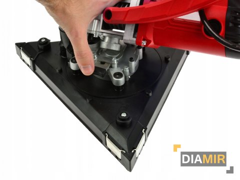 Szlifierka do GIPSU gładzi ŻYRAFA 1500W + Trójkąt + LED