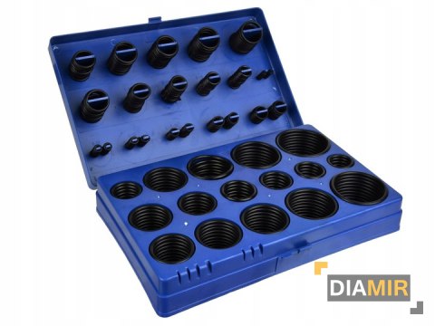 Zestaw 419el. oringów ORINGI uszczelki olejoodporne