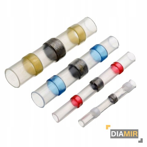 KOSZULKI rurki TERMOKURCZLIWE z cyną zestaw 50szt.