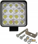 LAMPA HALOGEN ROBOCZY 16 LED SZPERACZ 48W 12/24V