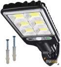 LATARNIA lampa solarna ULICZNA halogen COB LED+ pilot 200W