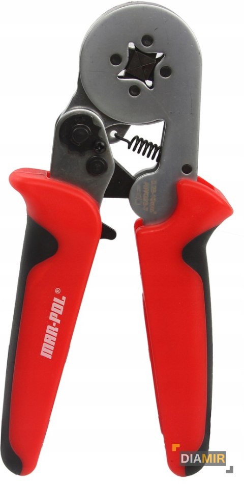 PRASKA ZACISKARKA DO TULEJEK KABLI KOŃCÓWEK RĘCZNA DO PRZEWODÓW 0,25-10mm2