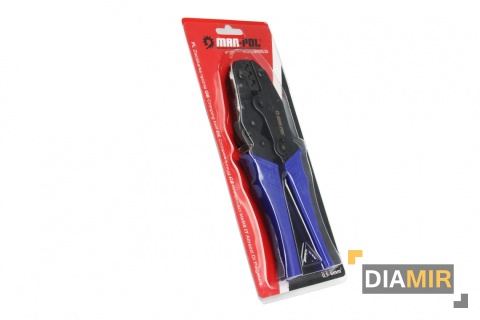 PRASKA ZACISKARKA DO TULEJEK kabli KOŃCÓWEK ręczna 0.5 - 6 mm2