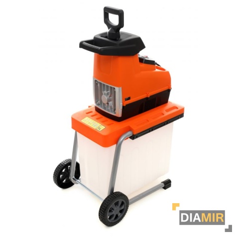 Rębak ROZDRABNIACZ siekacz elektryczny 2800W + KOSZ do gałęzi