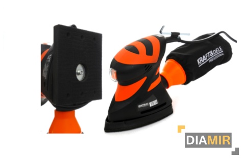 SZLIFIERKA OSCYLACYJNA trójąktna kwadratowa 1000W do DREWNA metalu