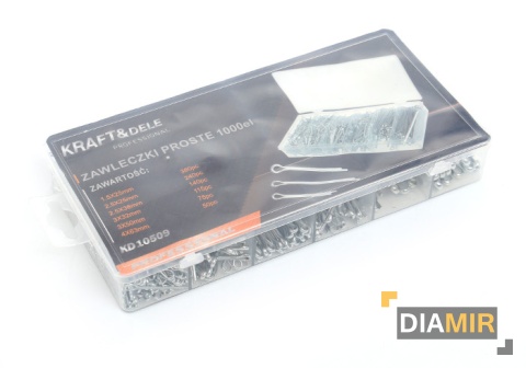 ZAWLECZKI PROSTE zestaw ZAWLECZEK ROZGINANYCH 1000el.