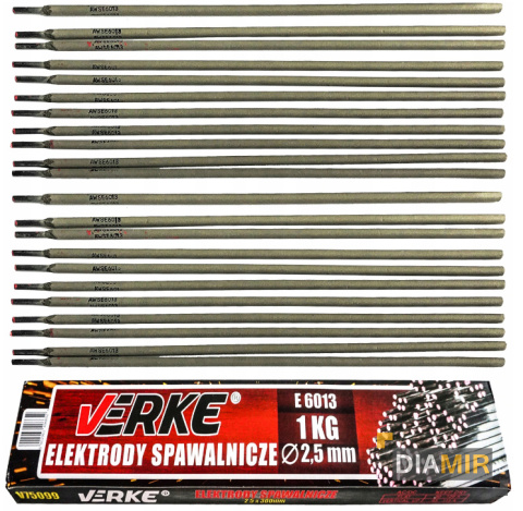 ELEKTRODY SPAWALNICZE 2,5mm 1kg RUTYLOWE