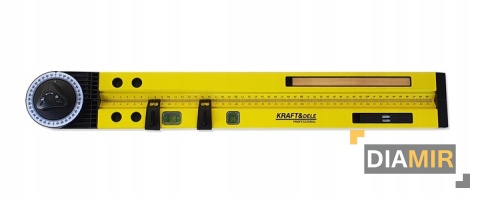 KĄTOMIERZ KĄTOWNIK BUDOWLANY POZIOMICA CYRKIEL 3w1