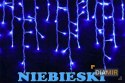 LAMPKI SOPLE 500 LED na zewnątrz IP44 KURTYNA świetlna NIEBIESKIE