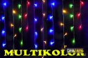 LAMPKI SOPLE 500 LED na zewnątrz IP44 KURTYNA świetlna MULTICOLOR