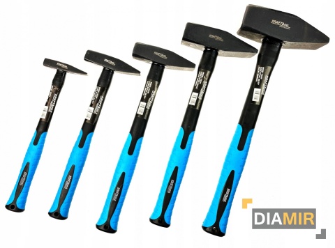 MŁOTEK młotki 5 szt. ŚLUSARSKIE fiberglass ZESTAW