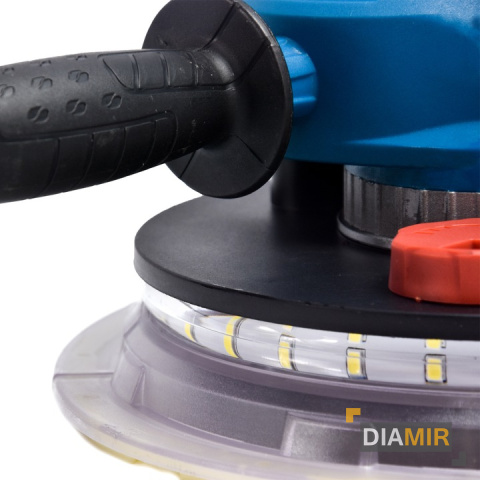 SZLIFIERKA czyszczarka DO GIPSU GŁADZI 2200W tynków LED+ 6x papier