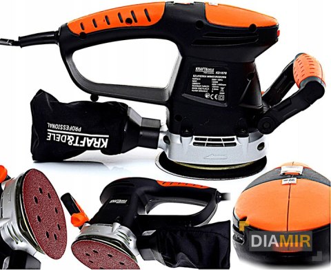 SZLIFIERKA oscylacyjna MIMOŚRODOWA 125mm 1200W