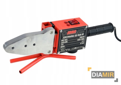 ZGRZEWARKA polifuzyjna do RUR PCV duża 50 - 300 stopni