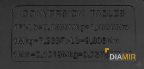 KLUCZ DYNAMOMETRYCZNY 1/4" 5-25 Nm