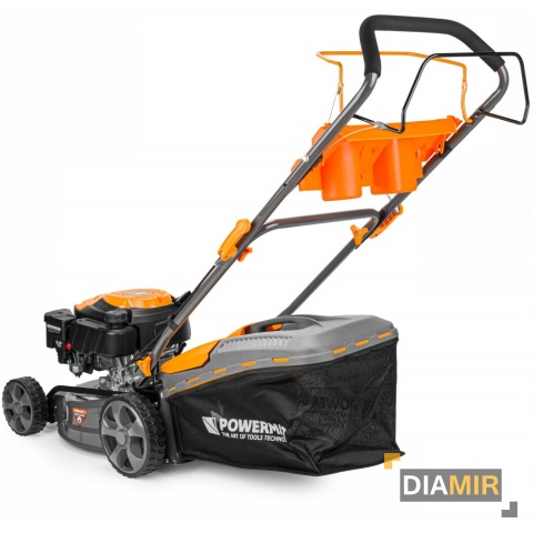 KOSIARKA spalinowa NA KOŁACH 5KM 40cm 5w1 Z NAPĘDEM