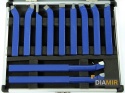 Zestaw NOŻE TOKARSKIE 10 x 10 11 szt. zestaw walizka