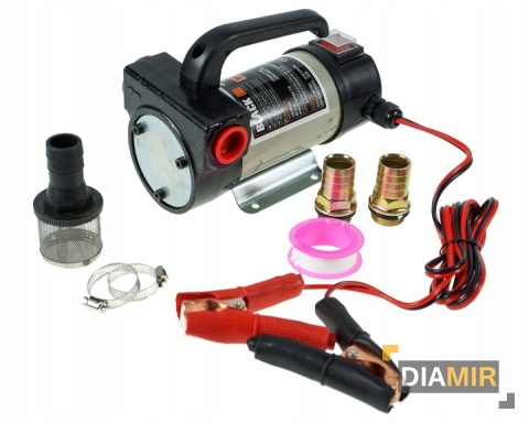 POMPA pompka do PALIWA ROPY OLEJU 12V 180W 60L/min