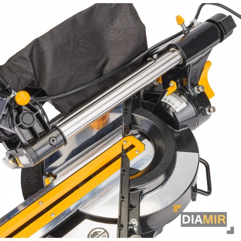 PIŁA UKOŚNA 2000W ukośnica z posuwem 210mm LASER UKOSOWA