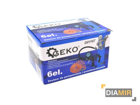 ZESTAW do kompresora KIT PISTOLET + wąż 6el.