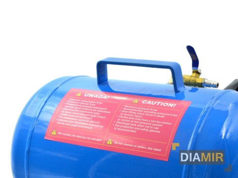 INFLATOR zbiornik ciśnieniowy 20L DO POMPOWANIA KÓŁ