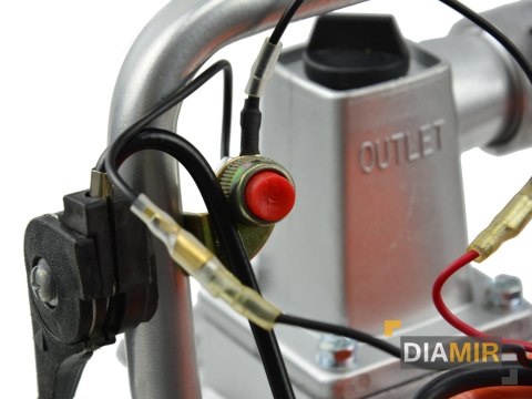 MOTOPOMPA spalinowa 1" + WĄŻ ssawny 5m+ WĄŻ spustowy 30m + 2x OLEJ 100ml