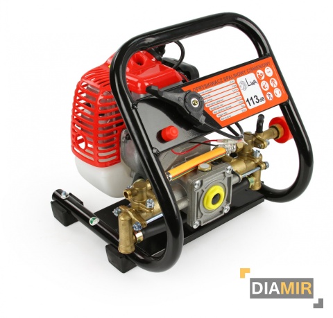 Opryskiwacz spalinowy 12L/min do zbiornika + 3x WĄŻ +lanca