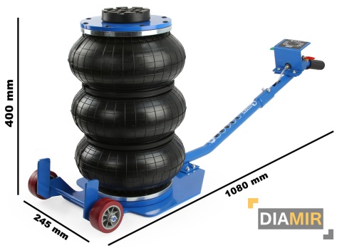 PODNOŚNIK pneumatyczny poduszkowy 3,5T TRZYBAŁWANKOWY